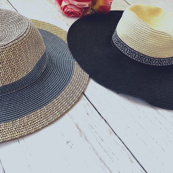 No Brand Accessories - Bundle of Two 2 Sun Summer Sun Hats